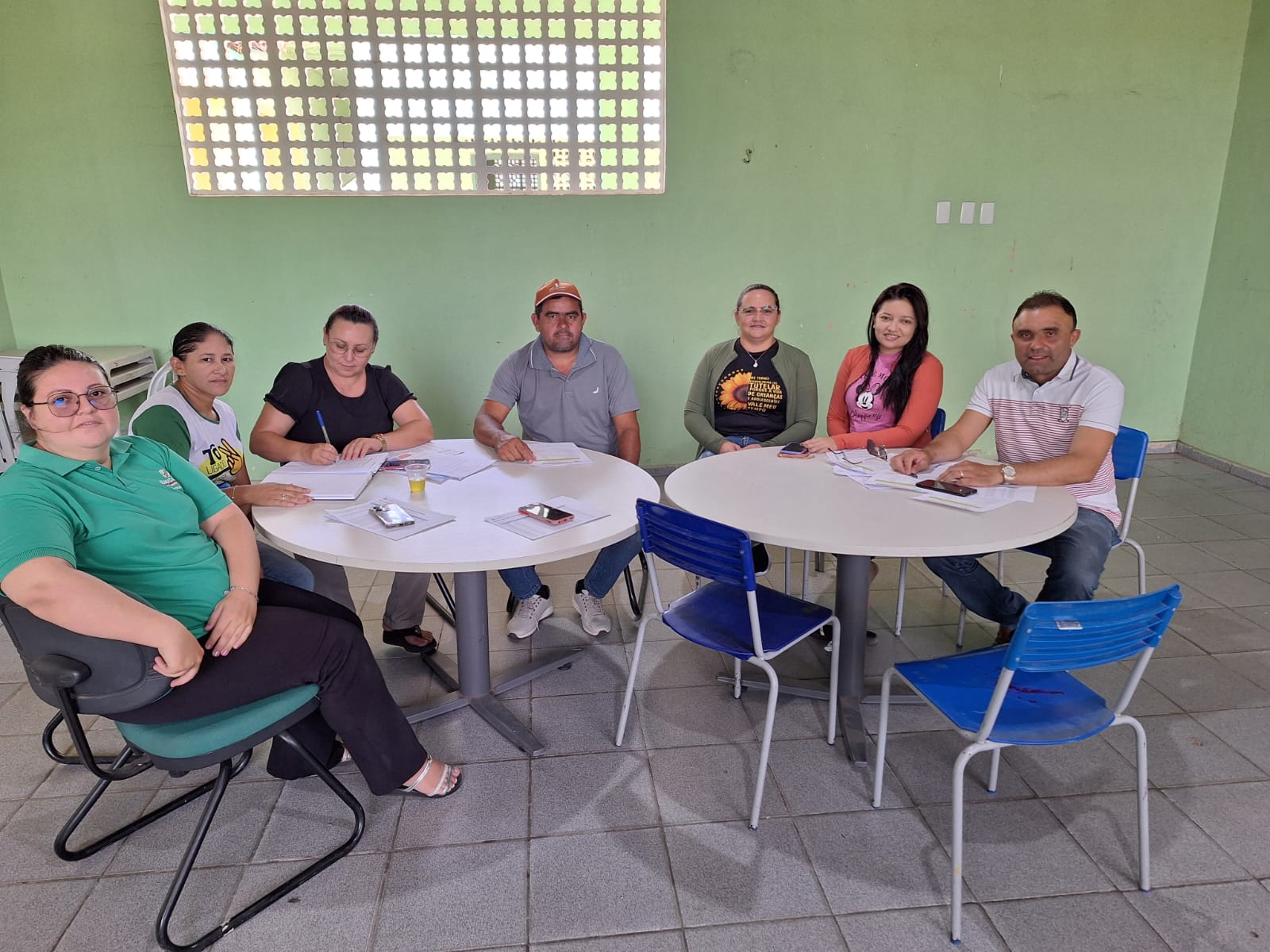 Foto da Reunião de Membros do Conselho CACS/FUNDEB
