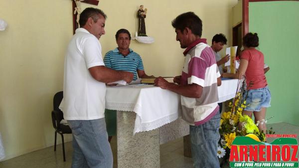 Foto 3 — Cadastramento do Garantia Safra no Município de Arneiroz.