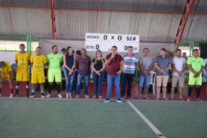 Final do Campeonato de Futsal e Corridas de Atletismo em Arneiroz - Realização Sec. Juventude e Desporto