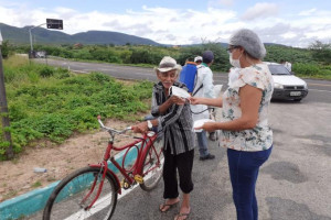 A Secretaria de Saúde do Município de Arneiroz vem realizando trabalhos educativos de orientação para a prevenção ao COVID-19