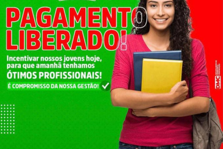 Pagamento do Bolsa Universitário já se encontra nas contas dos beneficiários. 