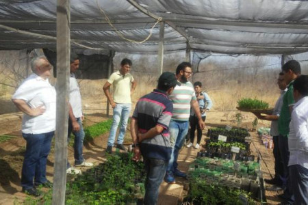 Visita a Escola da Família Agricola da Cidade de Independência-CE 
