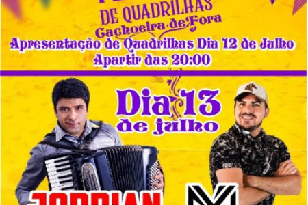 FESTIVAL DE QUADRILHAS DA VILA DE CACHOEIRA DE FORA