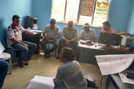 Reunião para discutir o Programa "Inova Social"