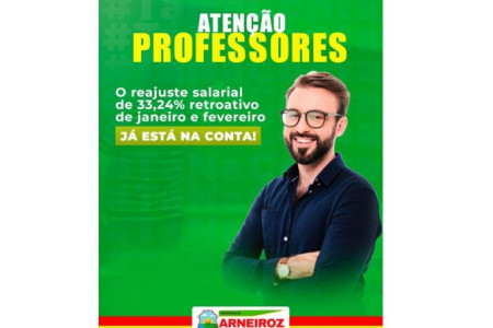 O RETROATIVO DO REAJUSTE SALARIAL JÁ ESTA DISPONÍVEL PRA SAQUE.