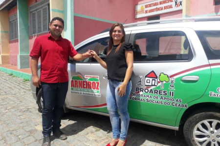 Entrega de Veículo para a Secretaria de Assistência SociaSocial