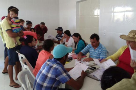 Cadastramento do Garantia Safra no Município de Arneiroz.