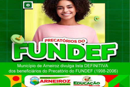 RELAÇÃO DEFINITIVA DOS BENEFICIÁRIOS DO PRECATÓRIOS