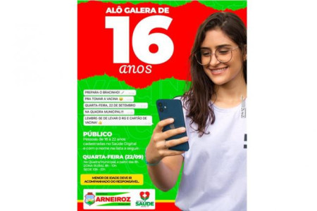 Lista de Vacinados 16 anos