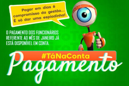 Administração com responsabilidade, pagamento em dias