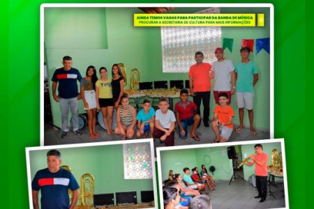 Venha Participar da Banda de Música Municipal