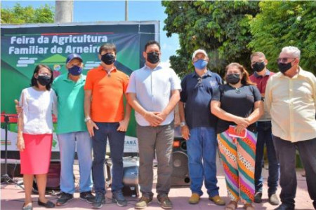 Registros de mais uma Feira da Agricultura Familiar de Arneiroz. 2021