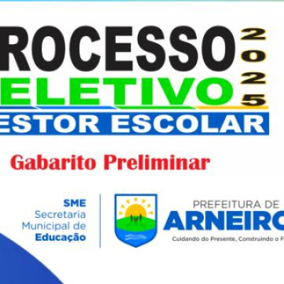 Gabarito Preliminar edital 02/2025