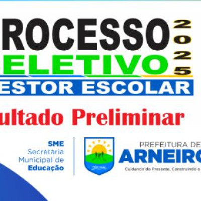 RESULTADO PRELIMINAR  002/2025