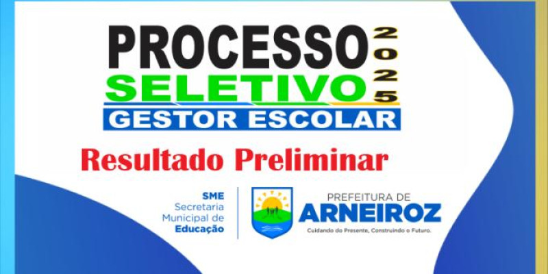 RESULTADO PRELIMINAR  002/2025